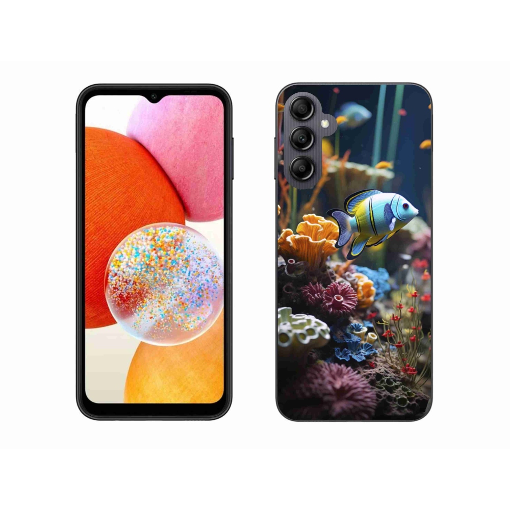 Gél védőburkolat mmCase Samsung Galaxy A14 4G/5G - Sea World 5