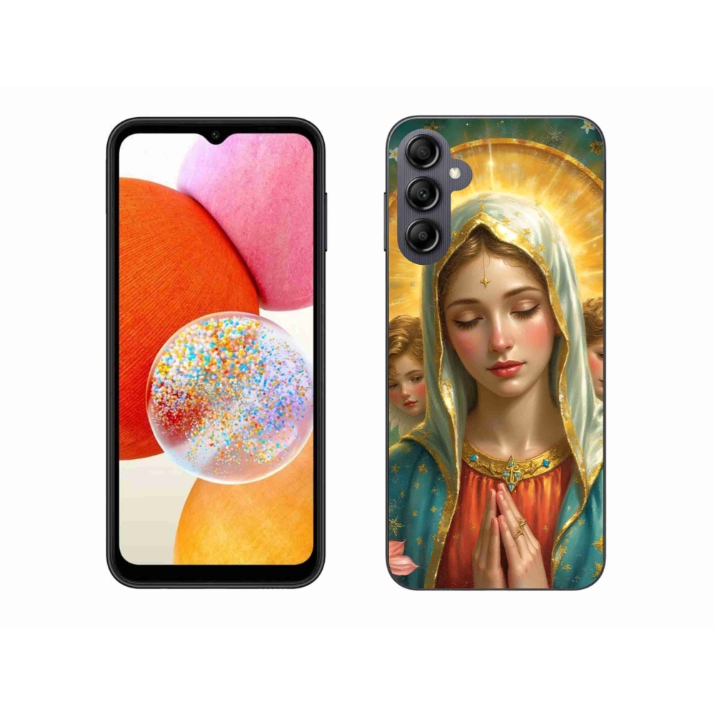 Gél borítás mmCase Samsung Galaxy A14 4G/5G - vallási motívum 3