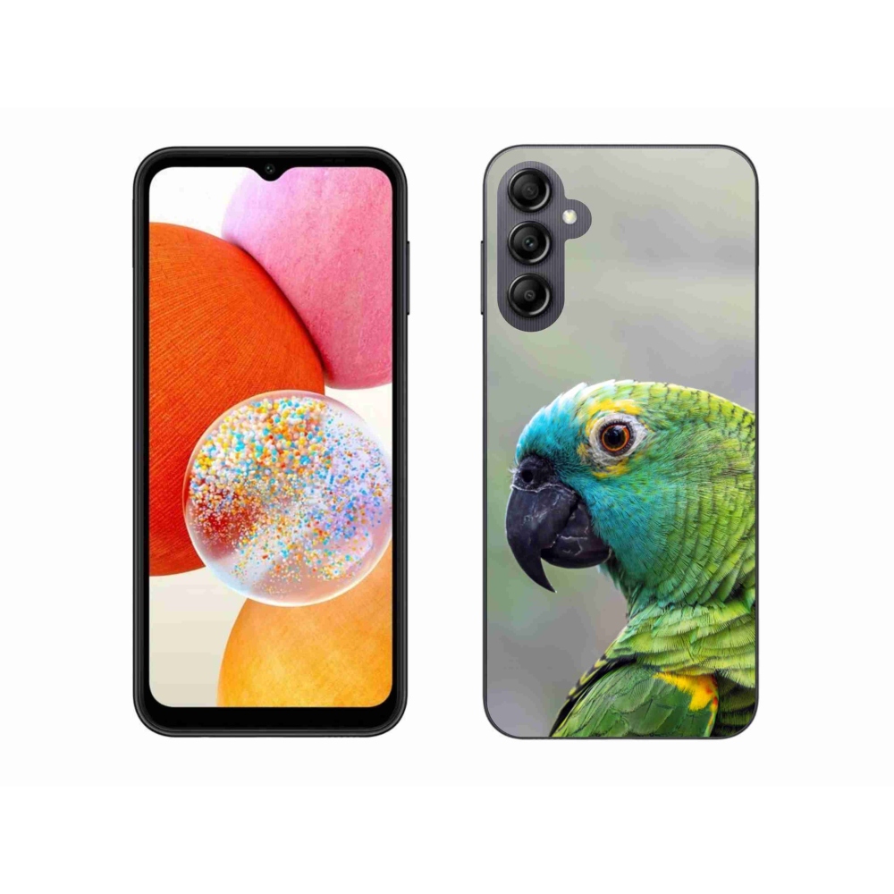 Zselés borítás mmCase Samsung Galaxy A14 4G/5G - papagáj amazon