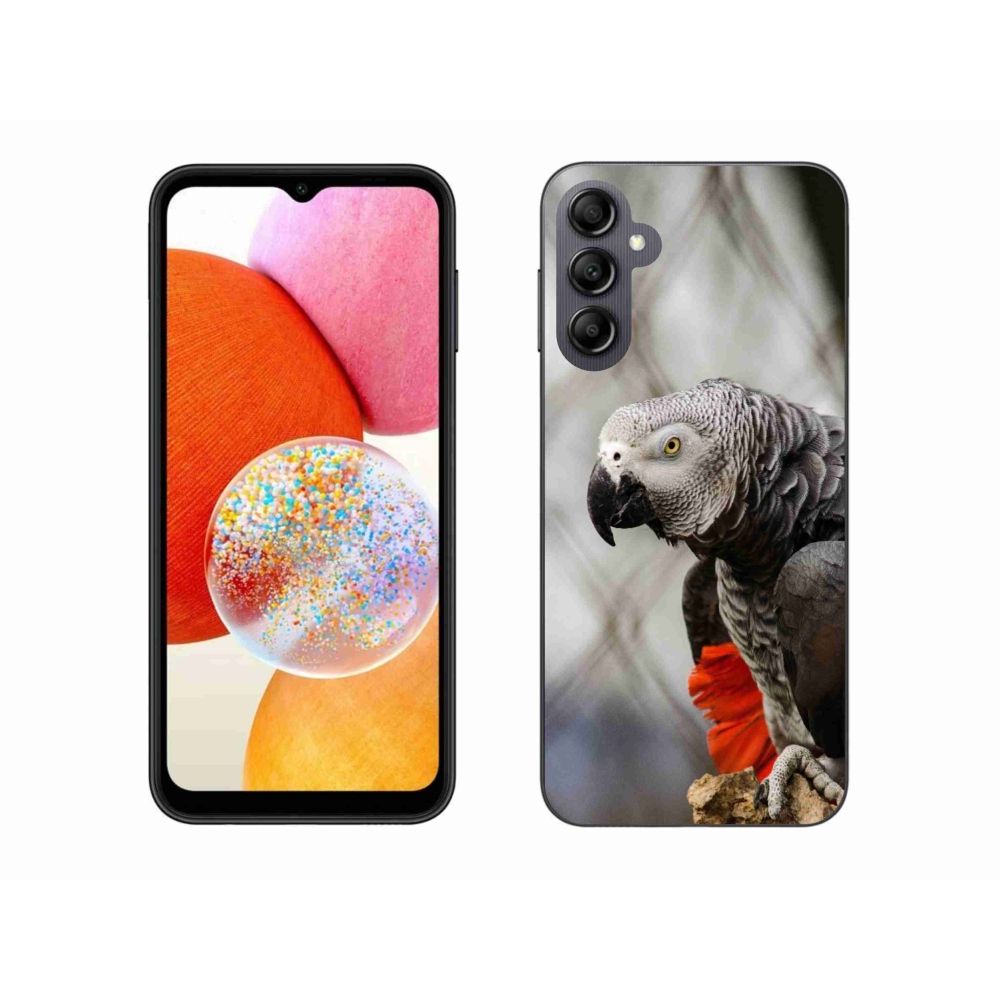 Zselés borítás mmCase Samsung Galaxy A14 4G/5G - papagáj jacco 3