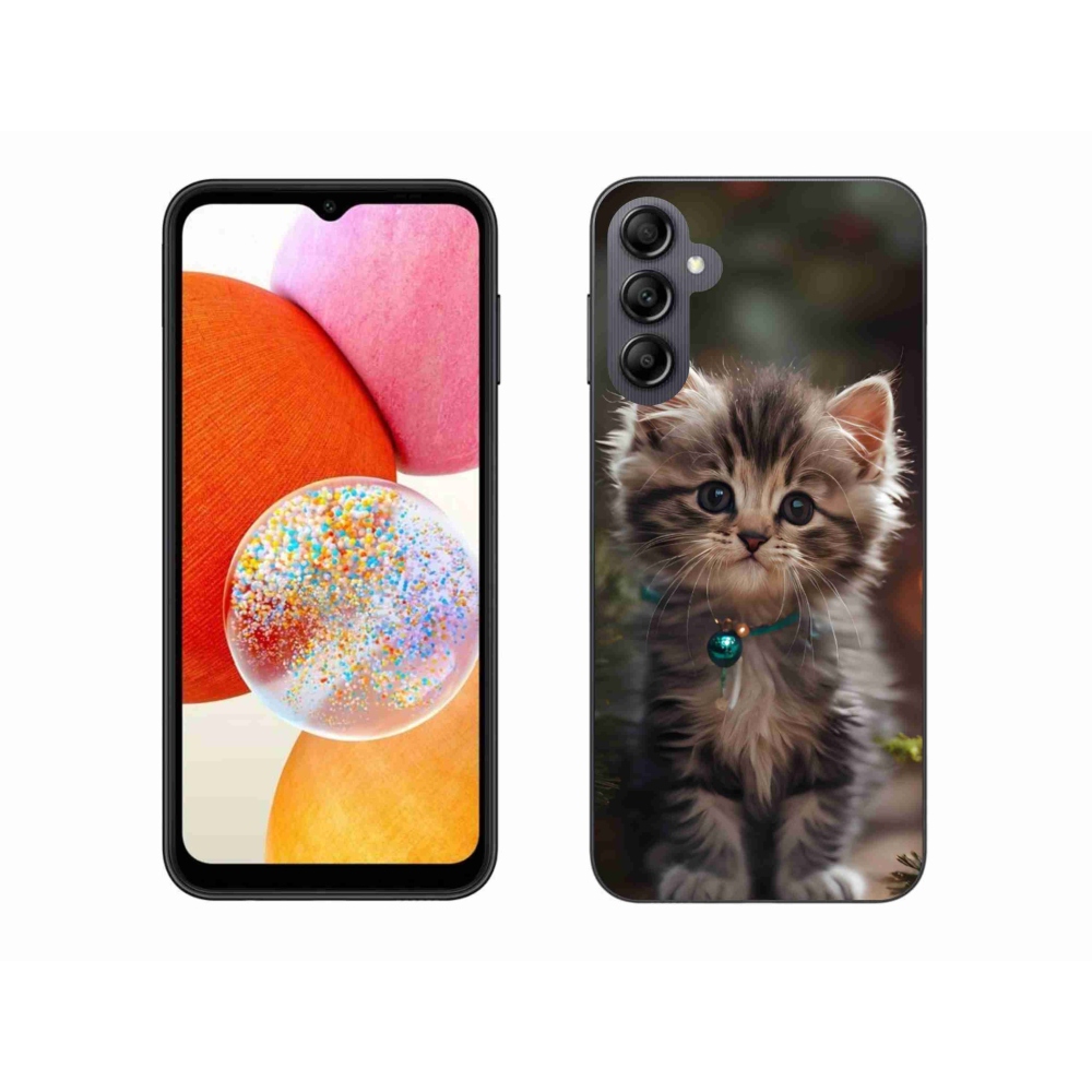 Gél borítás mmCase Samsung Galaxy A14 4G/5G - aranyos cica 11