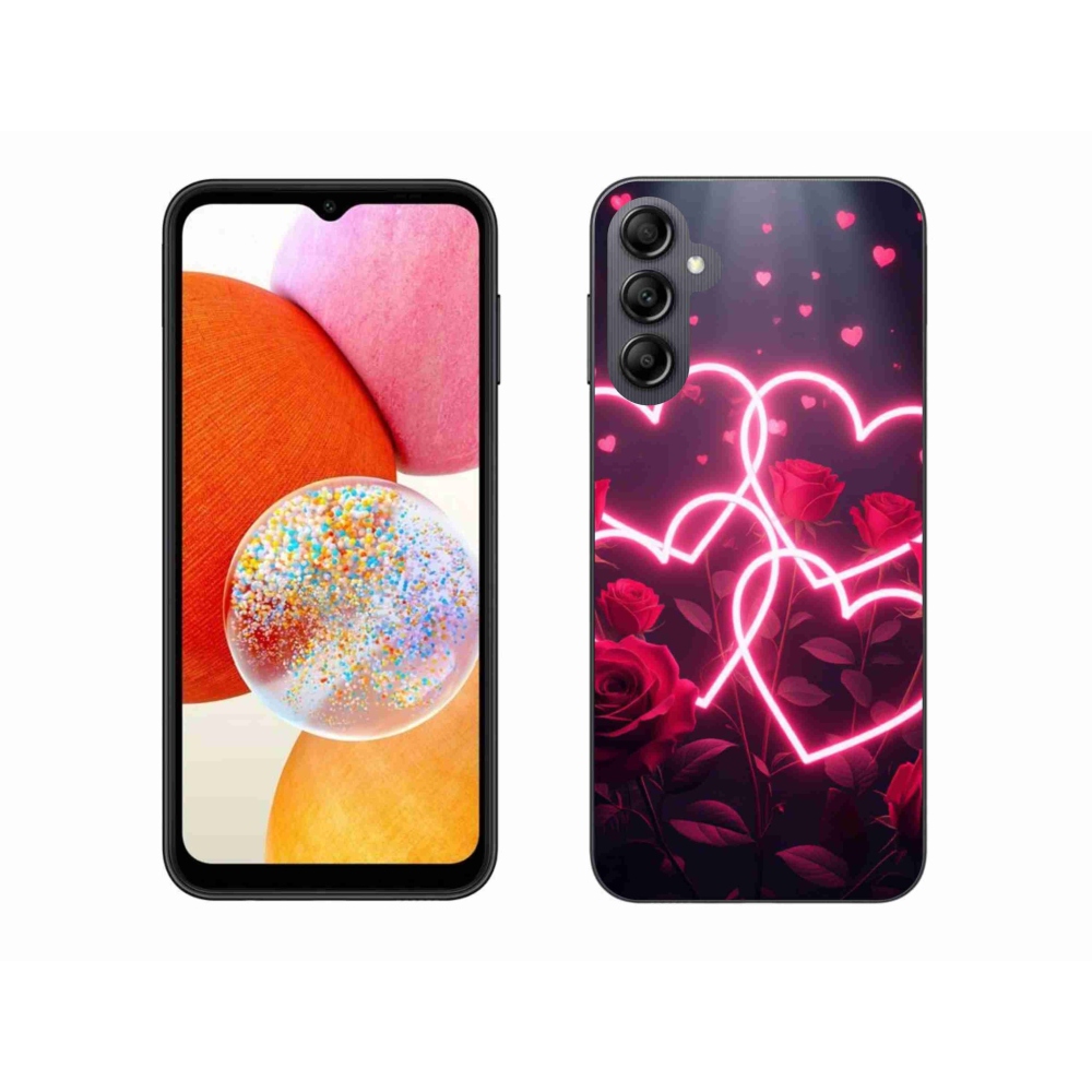 Gél borítás mmCase Samsung Galaxy A14 4G/5G - a szerelem szíve