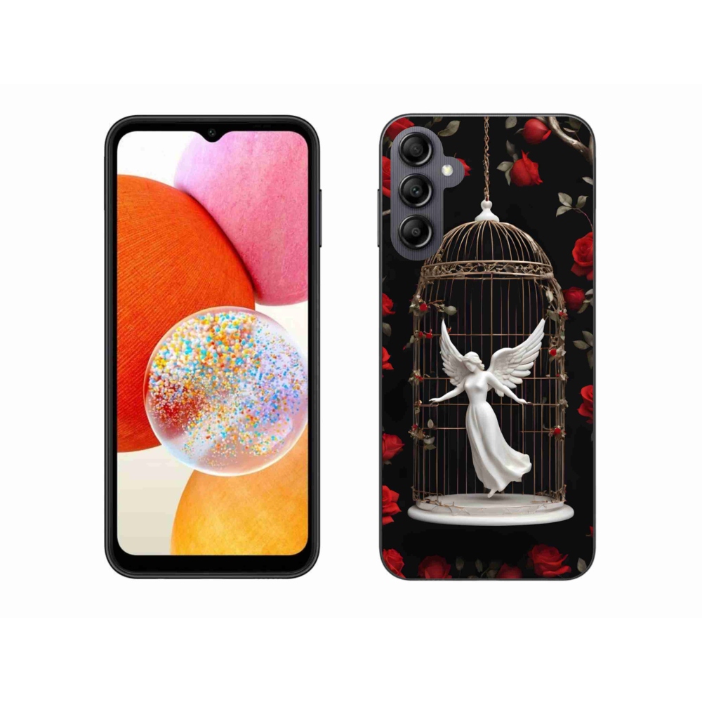 Gél borítás mmCase Samsung Galaxy A14 4G/5G - csapdába esett angyal