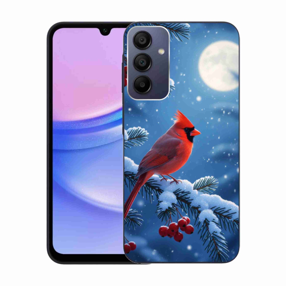 Gél védőhuzat mmCase Samsung Galaxy A15 4G/5G - bíborvörös