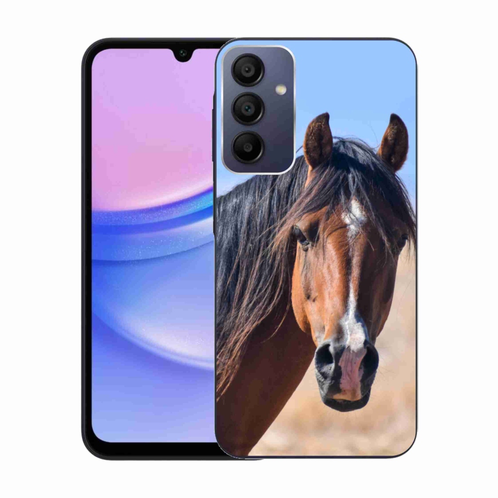 Gél borítás mmCase Samsung Galaxy A15 4G/5G - nyugodt ló - Samsung Galaxy A15 4G/5G - nyugodt ló