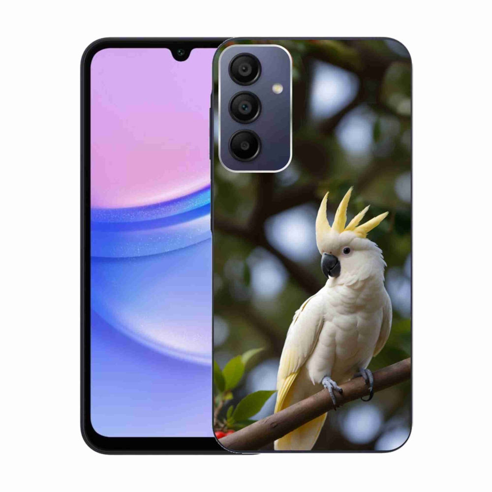 Gél borítás mmCase Samsung Galaxy A15 4G/5G - papagáj kakadu 3