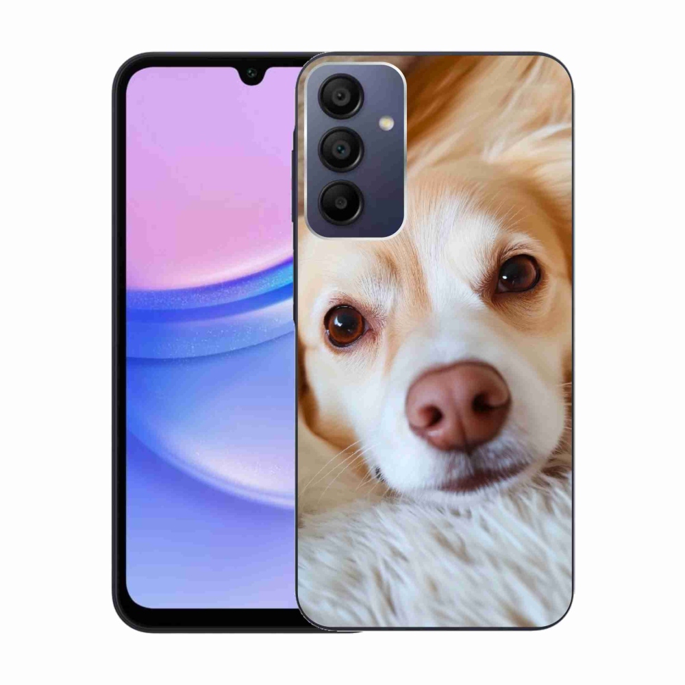 Gél védőhuzat mmCase Samsung Galaxy A15 4G/5G - Aranyos csivava