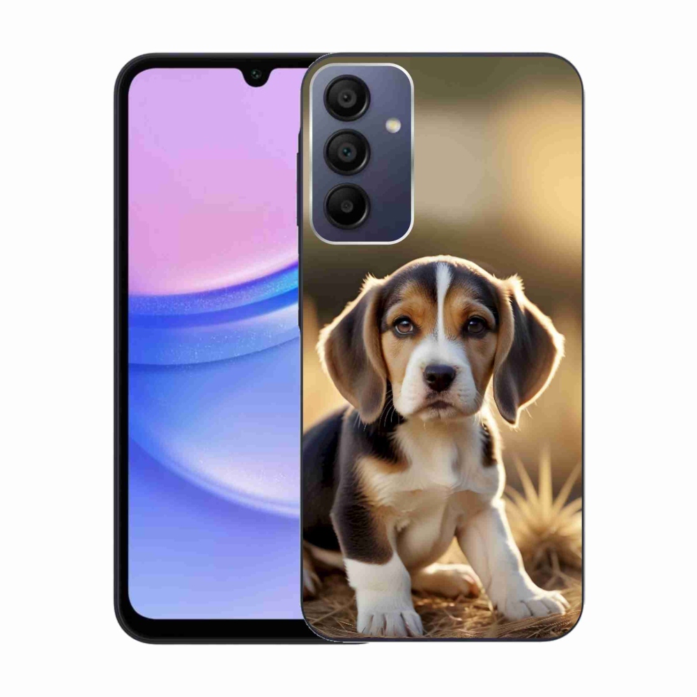 Gél védőburkolat mmCase Samsung Galaxy A15 4G/5G - aranyos bézs színű