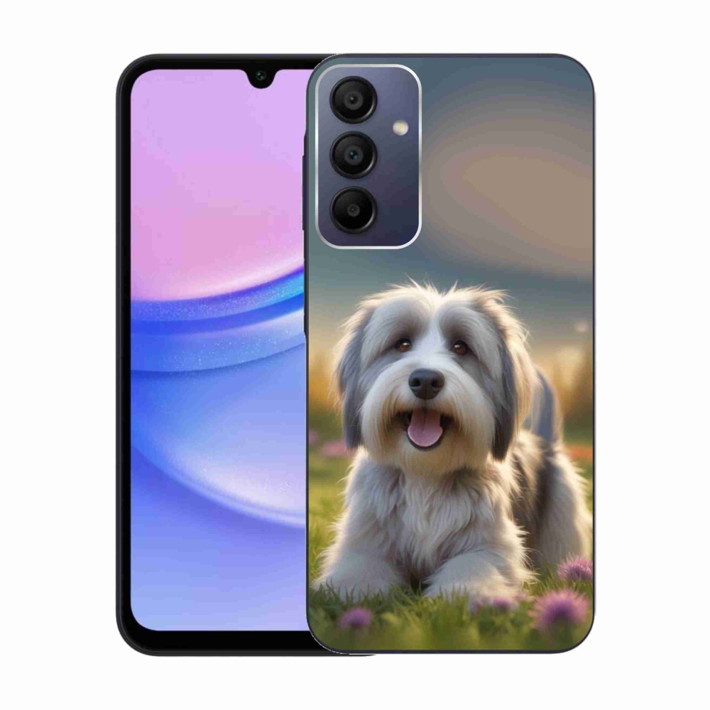 Gél borítás mmCase Samsung Galaxy A15 4G/5G készülékhez - aranyos Havanna kutya