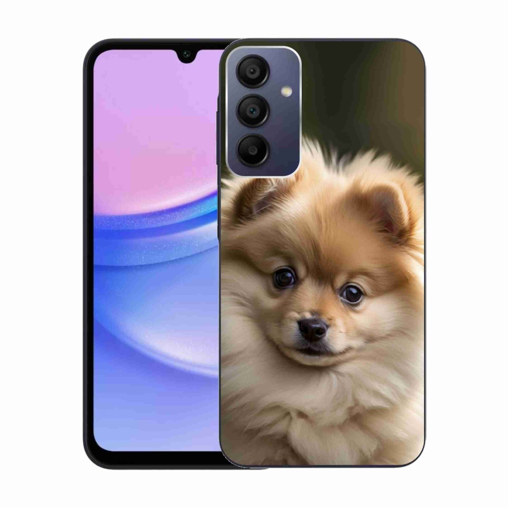 Gél borítás mmCase Samsung Galaxy A15 4G/5G - aranyos pomerániai 2