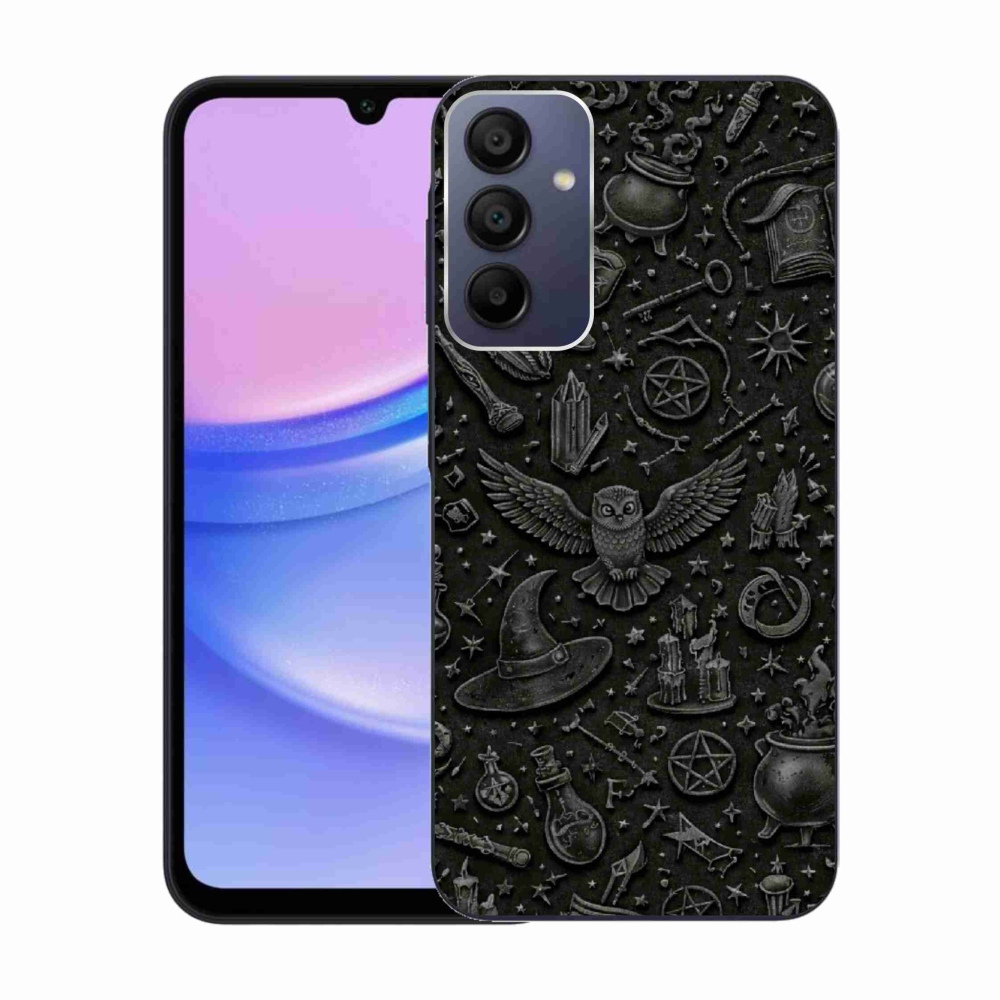 Zselés borítás mmCase Samsung Galaxy A15 4G/5G - sötét varázslatos világhoz
