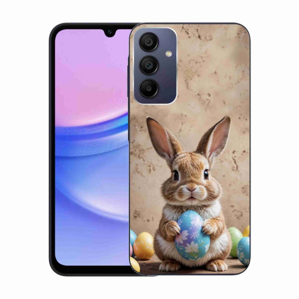 Zselés borítás mmCase Samsung Galaxy A15 4G/5G - Húsvéti nyuszi