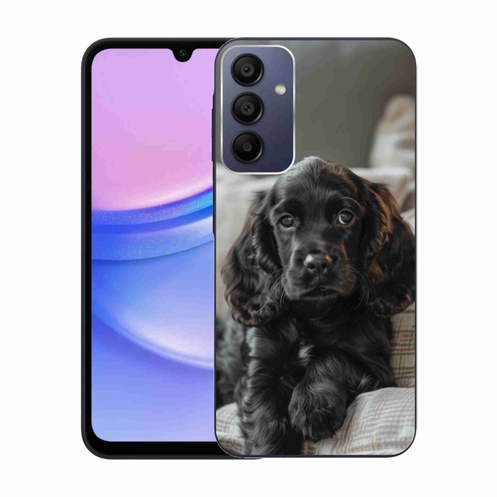 Gél borítás mmCase Samsung Galaxy A15/5G készülékhez - angol cocker spániel