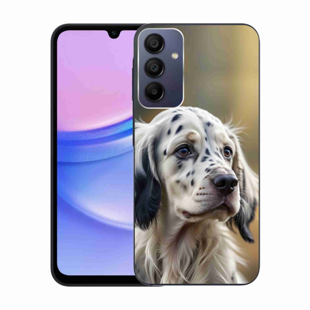 Zselés borítás mmCase Samsung Galaxy A15/5G - English Setter