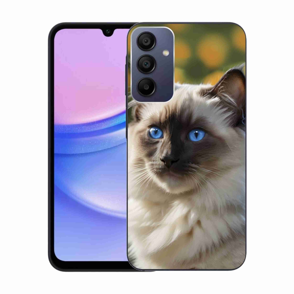 Gél védőhuzat mmCase Samsung Galaxy A15/5G készülékhez - fehér rongybaba