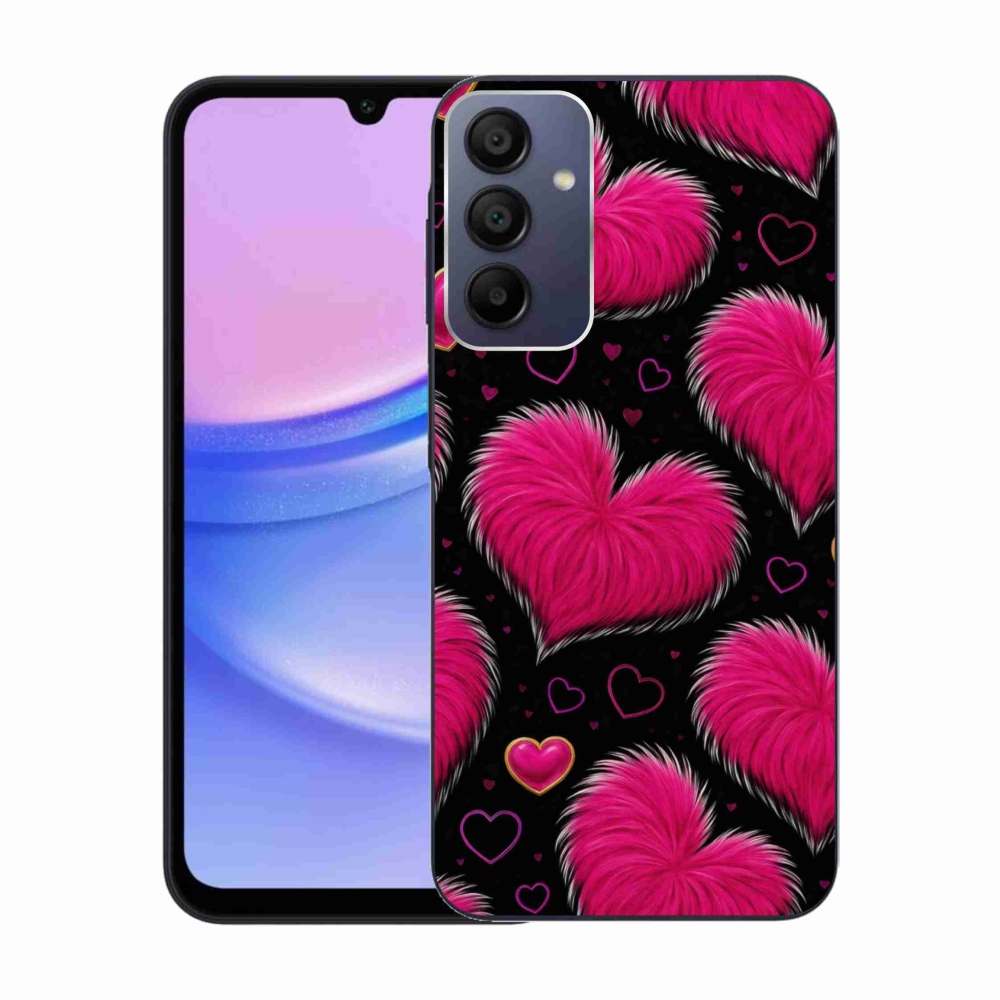 Gél borítás mmCase Samsung Galaxy A15/5G készülékhez - puha szívecske