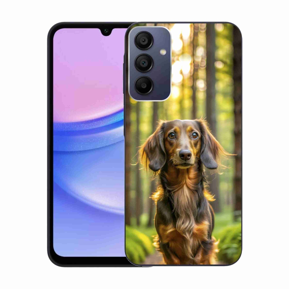 Zselés borítás mmCase Samsung Galaxy A15/5G - tacskó 4