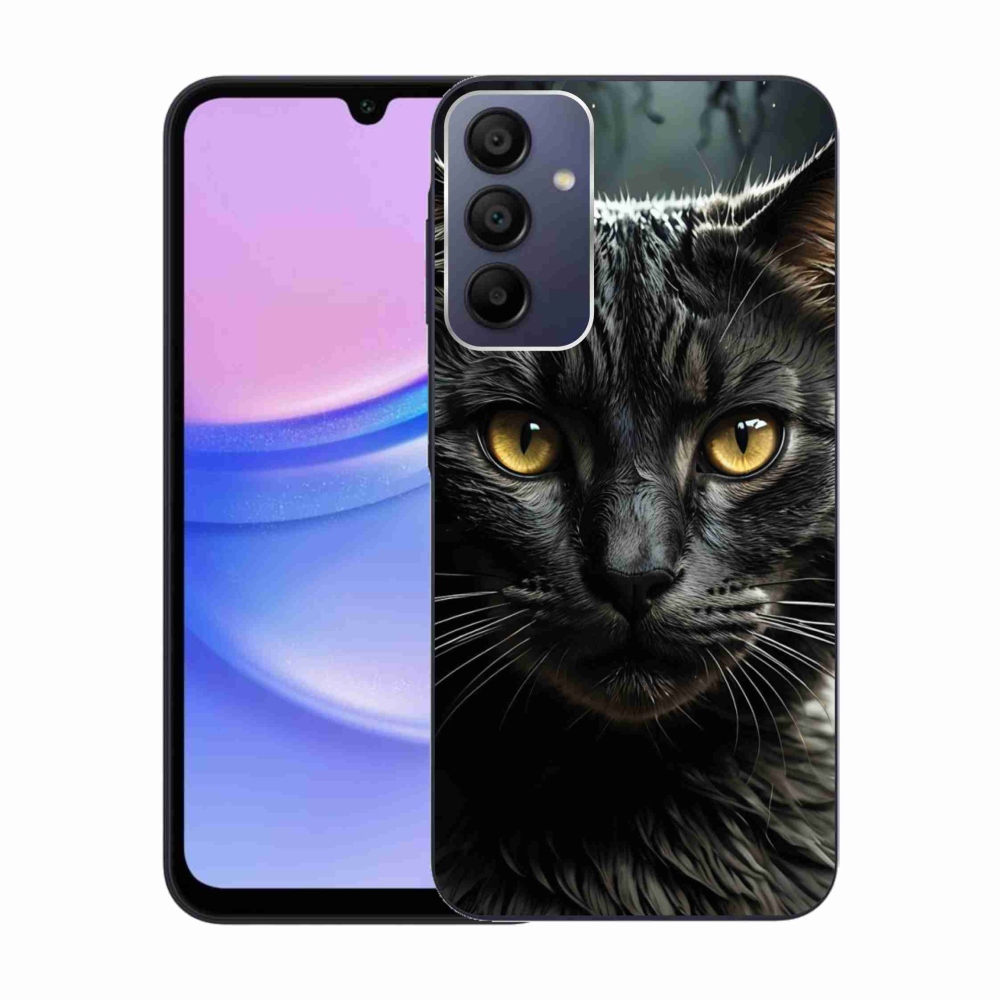 Gél borítás mmCase Samsung Galaxy A15/5G - macskaszem 3