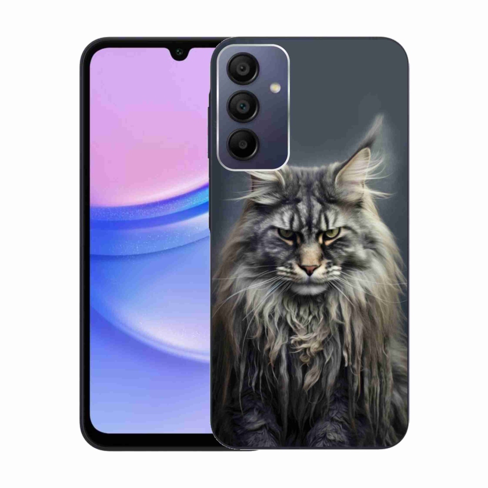 Zselés borítás mmCase Samsung Galaxy A15/5G - macskaszem nézet 4