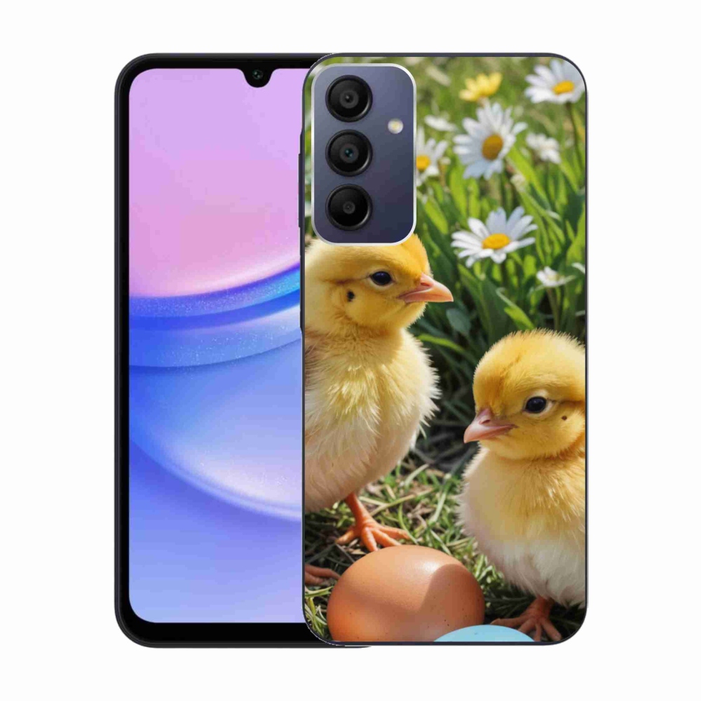 Zselés borítás mmCase Samsung Galaxy A15/5G - csirkékhez