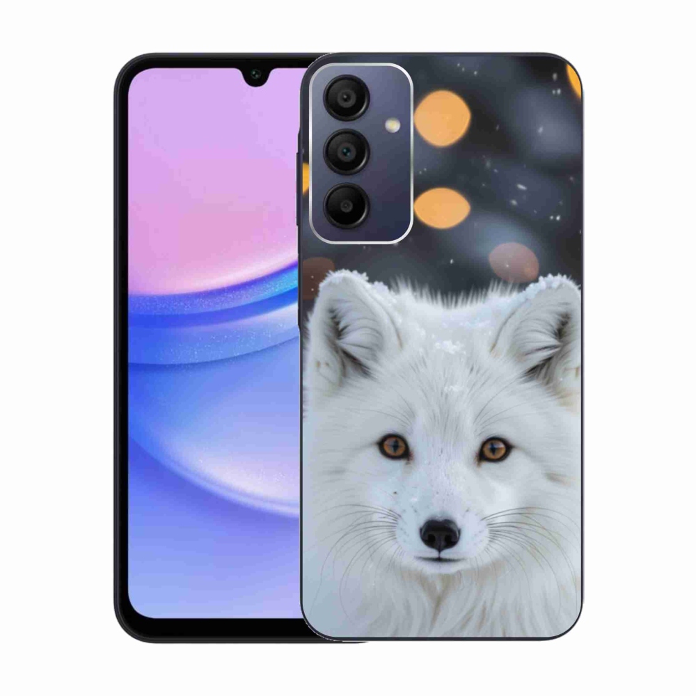 Zselés borítás mmCase Samsung Galaxy A15/5G készülékhez - polár róka