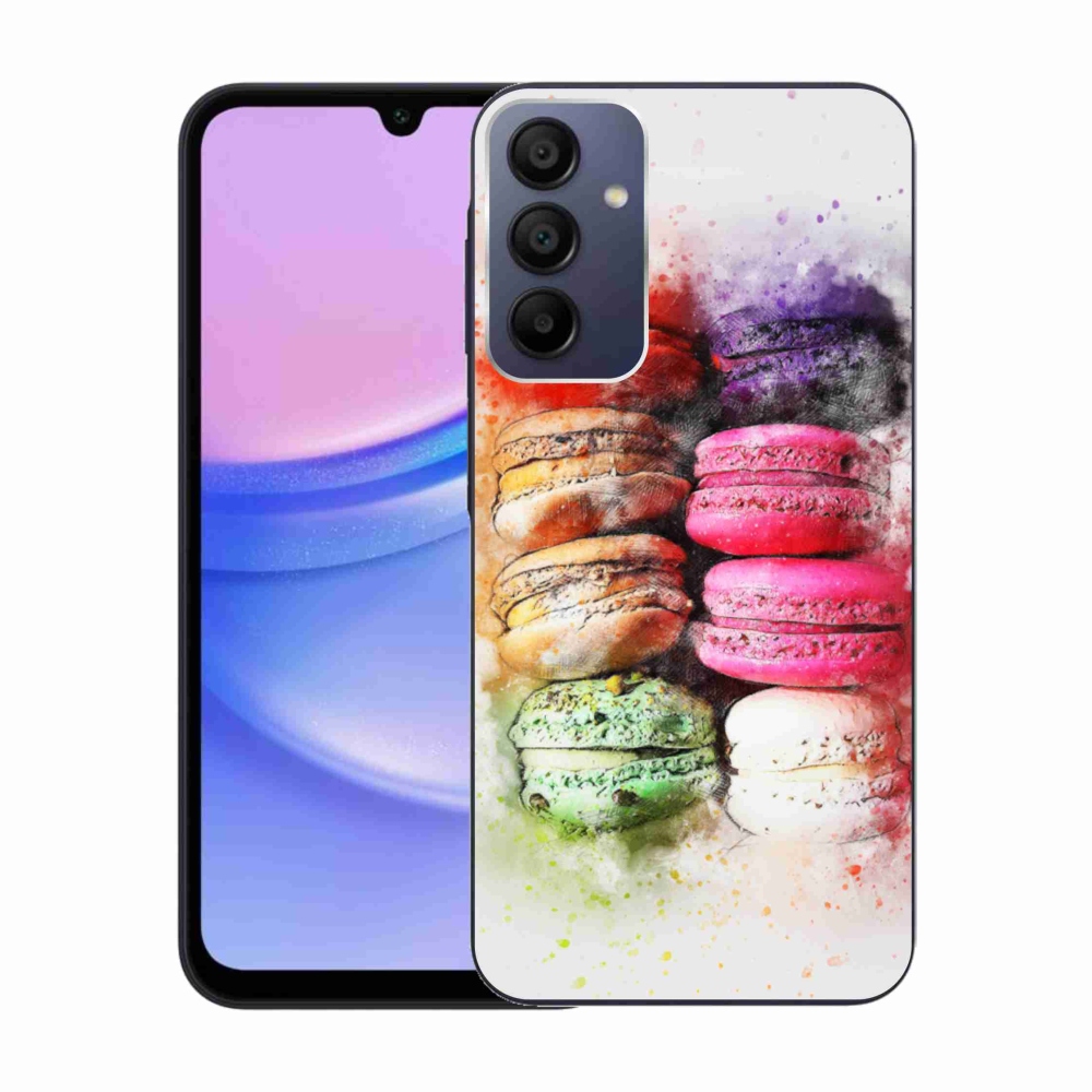 Zselés borítás mmCase Samsung Galaxy A15/5G készülékhez - makarónit