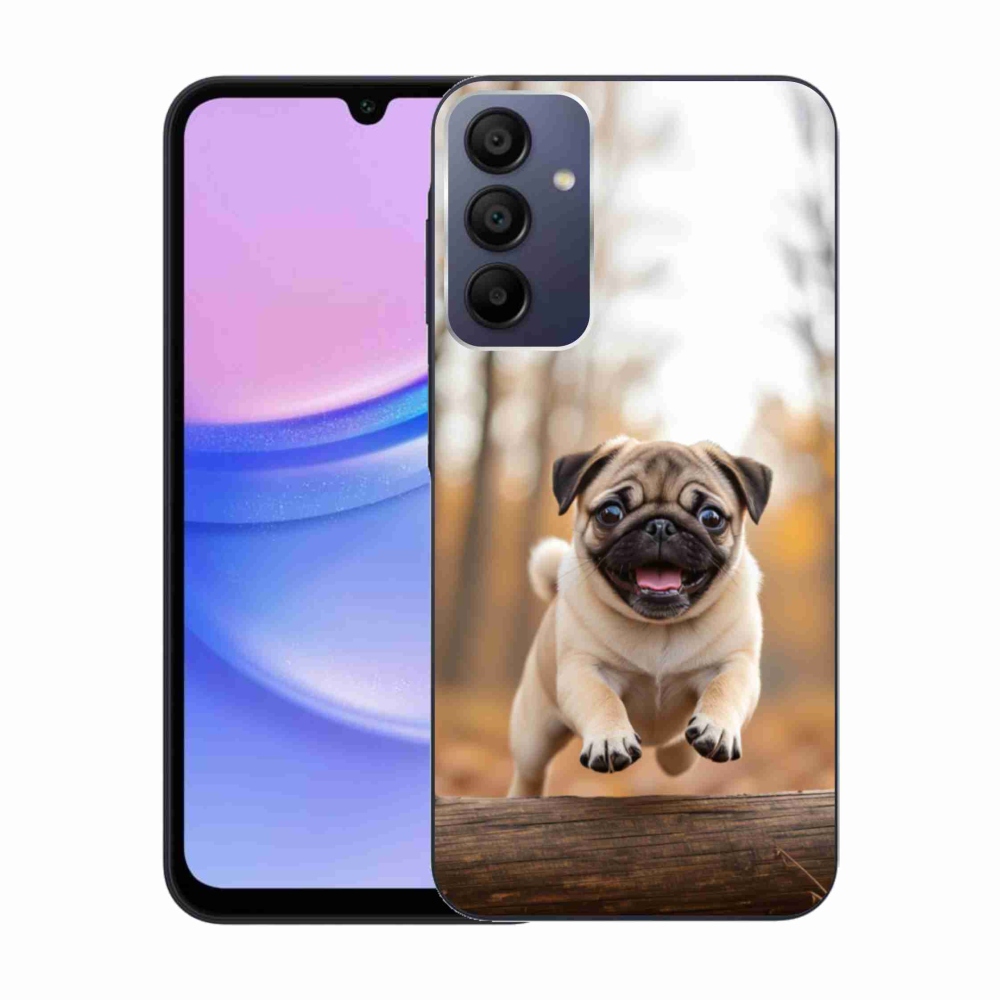 Zselés borítás mmCase Samsung Galaxy A15/5G - mopsz 2