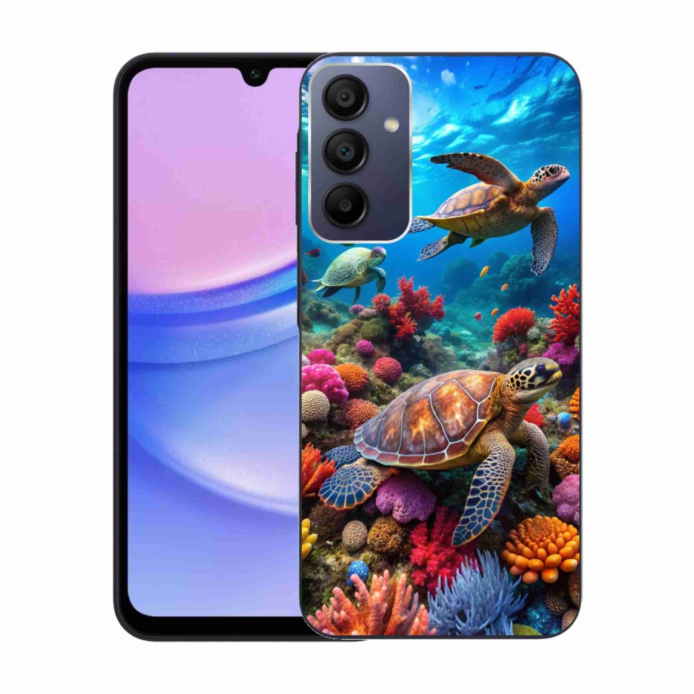Gél borítás mmCase Samsung Galaxy A15/5G készülékhez - Sea World 2
