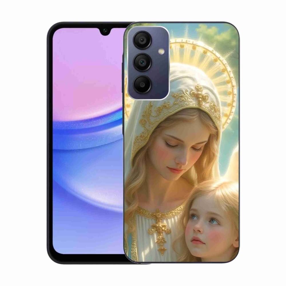 Zselés borítás mmCase Samsung Galaxy A15/5G - vallási motívum 2