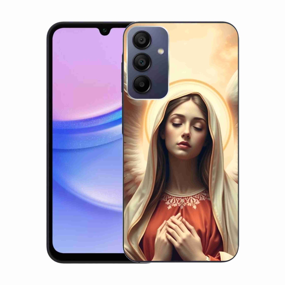 Zselés borítás mmCase Samsung Galaxy A15/5G készülékhez - vallási motívumok