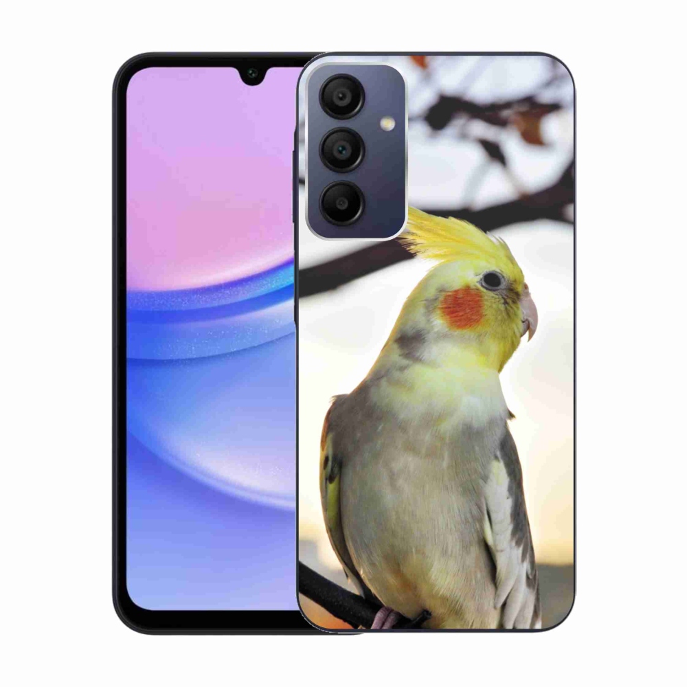 Gél borítás mmCase Samsung Galaxy A15/5G készülékhez - papagáj korela
