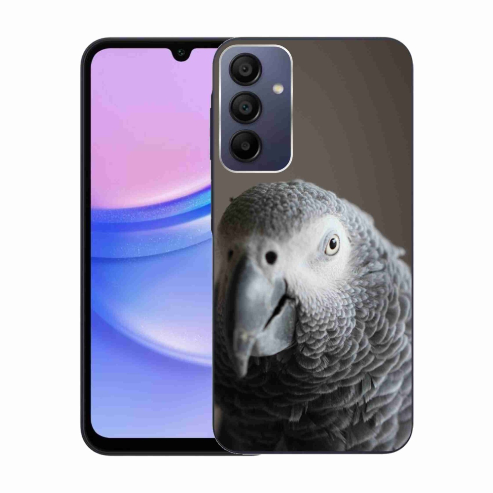 Zselés borítás mmCase Samsung Galaxy A15/5G készülékhez - papagáj jacko 2