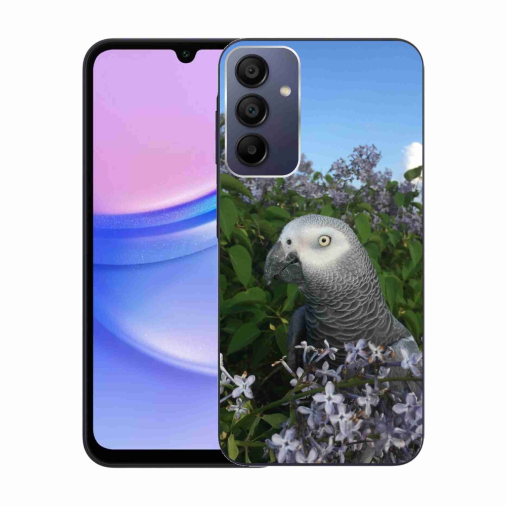 Gél borítás mmCase Samsung Galaxy A15/5G készülékhez - papagáj jacco