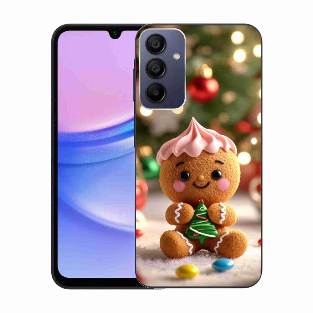 Zselés borítás mmCase Samsung Galaxy A15/5G - mézeskalács - mézeskalács