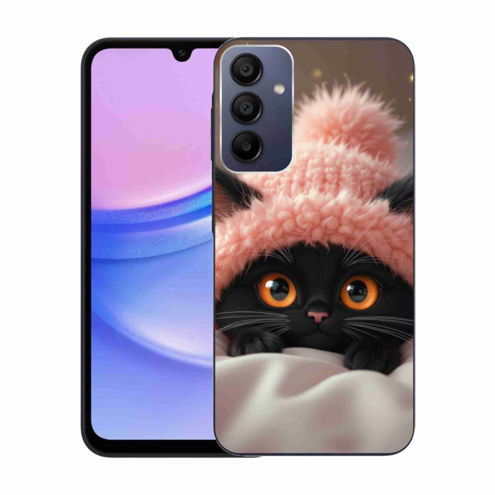 Gél borítás mmCase Samsung Galaxy A15/5G - aranyos cica 7