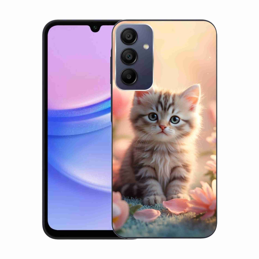 Gél borítás mmCase Samsung Galaxy A15/5G - aranyos cica 8