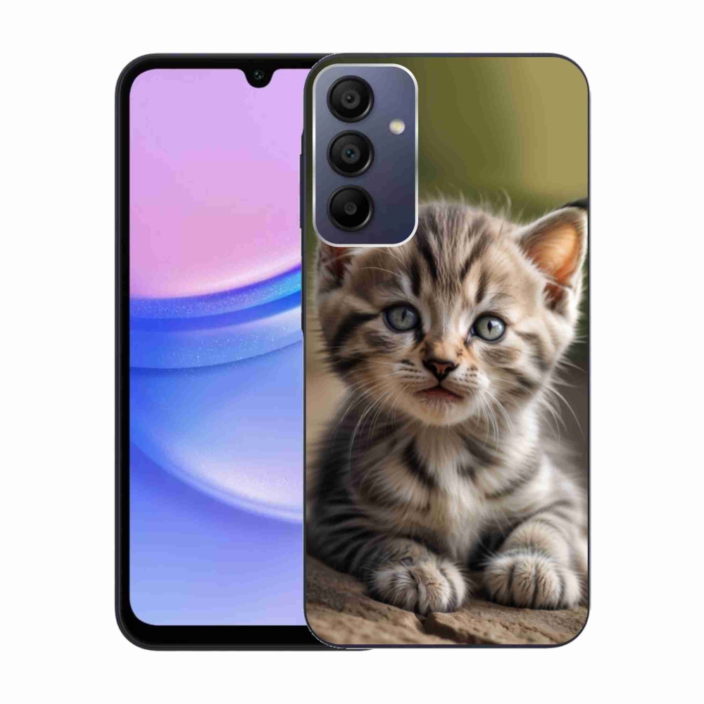 Gél borító mmCase Samsung Galaxy A15/5G - aranyos cica 9