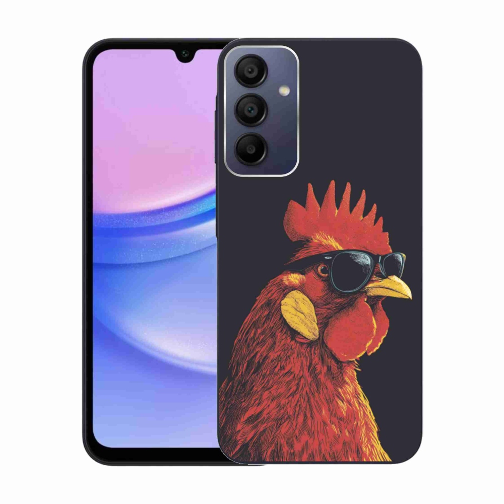 Gél borítás mmCase Samsung Galaxy A15/5G készülékhez - stílusos kakas