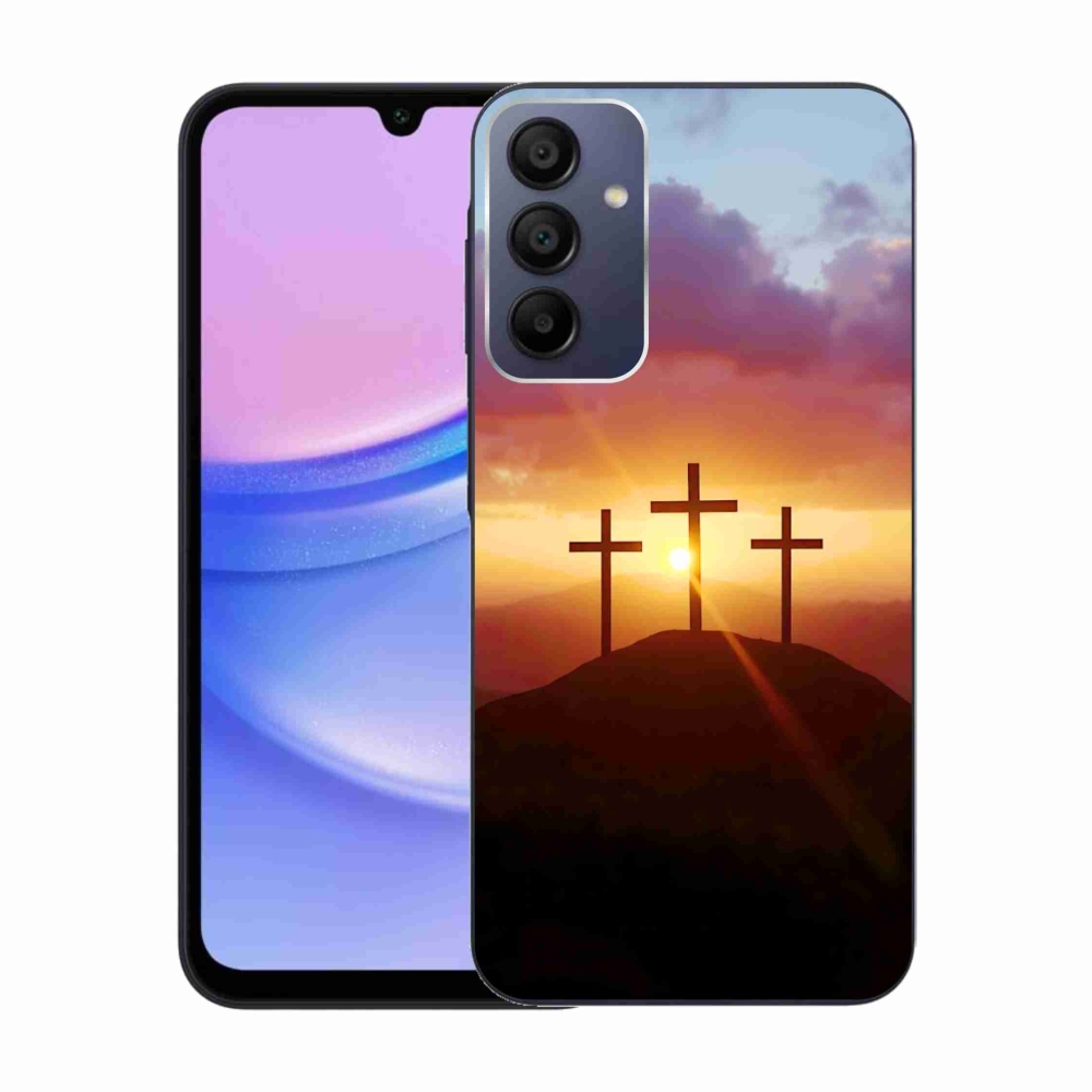 Zselés borítás mmCase Samsung Galaxy A15/5G készülékhez - három kereszt