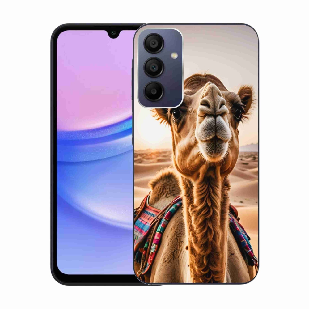 Zselés borítás mmCase Samsung Galaxy A15/5G készülékhez - teve színű