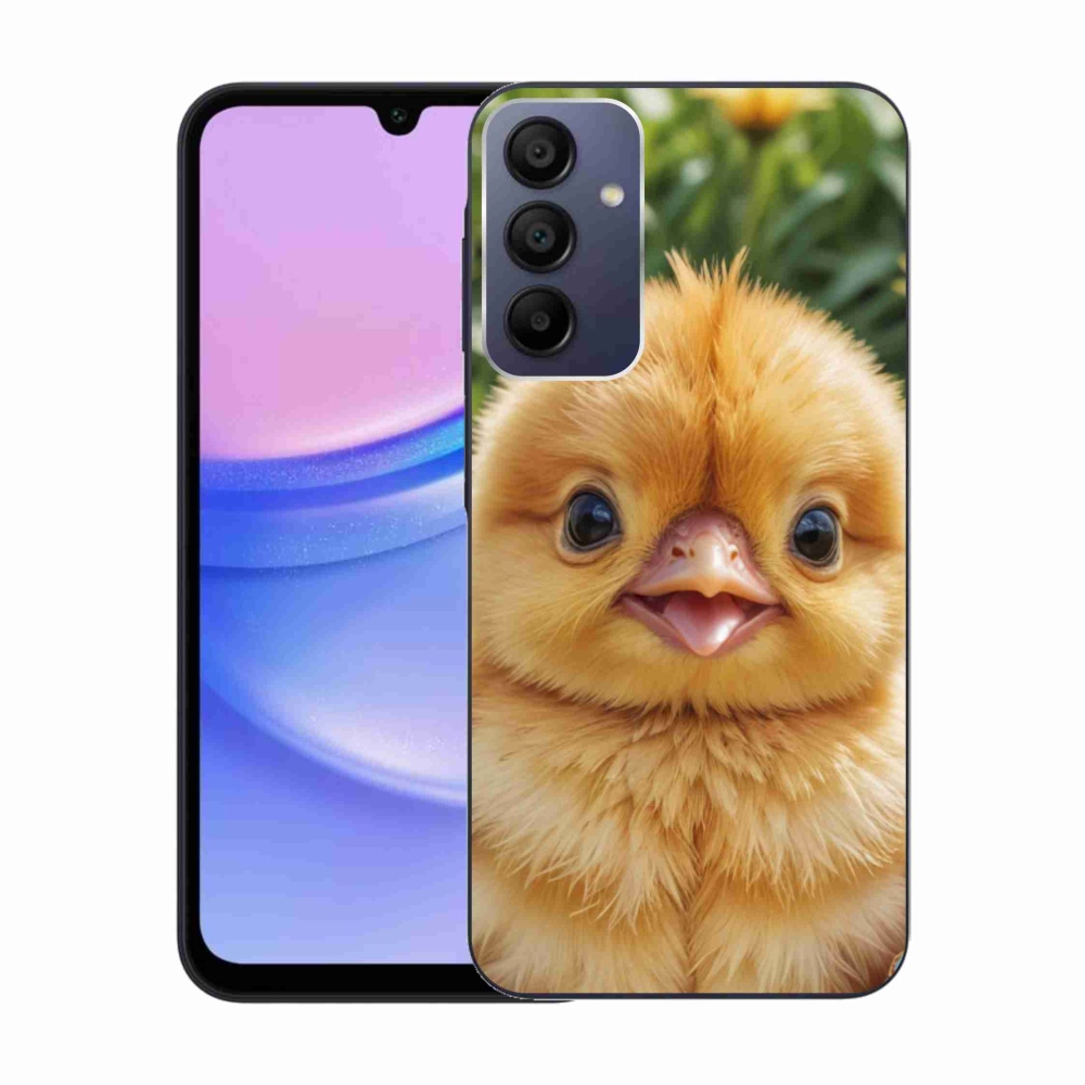 Gél borító mmCase Samsung Galaxy A15/5G - boldog csaj - Samsung Galaxy A15/5G - boldog csaj