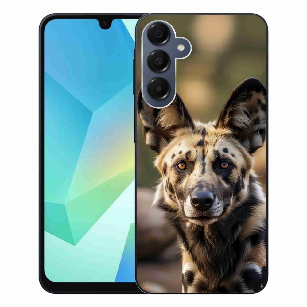Gél borítás mmCase Samsung Galaxy A16 4G/5G - Afrikai vadkutya - Samsung Galaxy A16 4G/5G számára