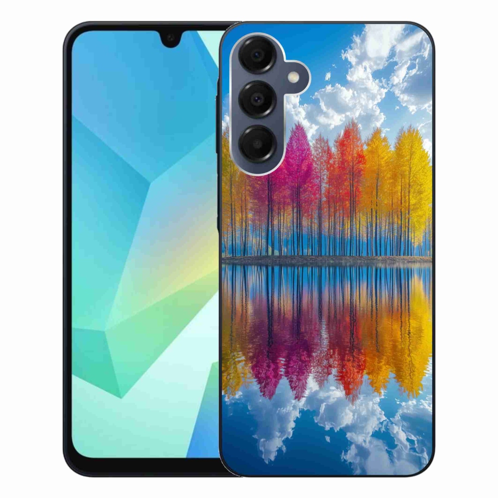 Gél borítás mmCase Samsung Galaxy A16 4G/5G - színes fákhoz