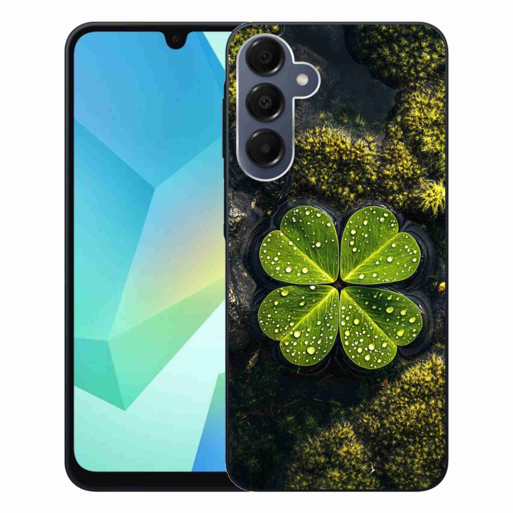 Gél borítás mmCase Samsung Galaxy A16 4G/5G készülékhez - négylevelű lóhere