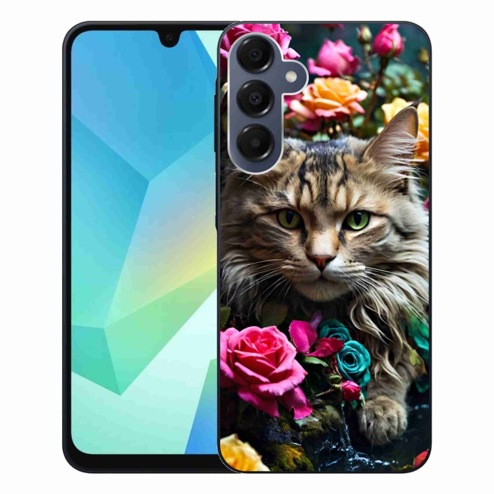 Zselés borítás mmCase Samsung Galaxy A16 4G/5G - macskaszem nézet 2