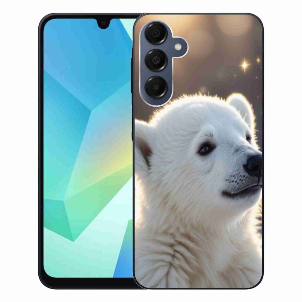 Gél védőhuzat mmCase Samsung Galaxy A16 4G/5G - jegesmedve - Samsung Galaxy A16 4G/5G számára