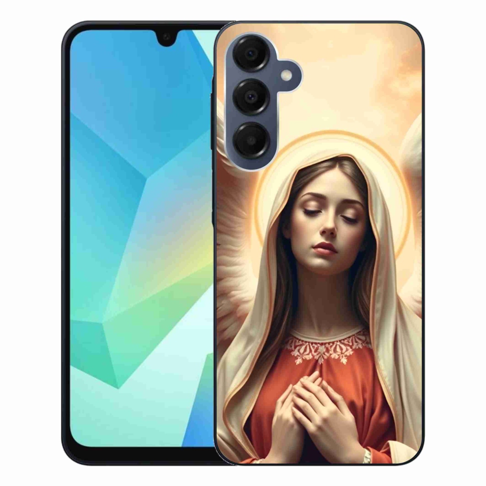 Zselés borítás mmCase Samsung Galaxy A16 4G/5G - vallási motívumhoz