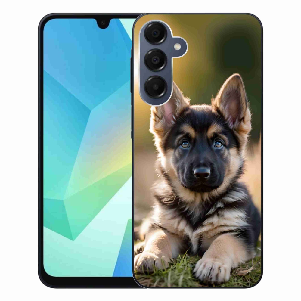 Gél borítás mmCase Samsung Galaxy A16 4G/5G készülékhez - Német juhászkutya a természetben