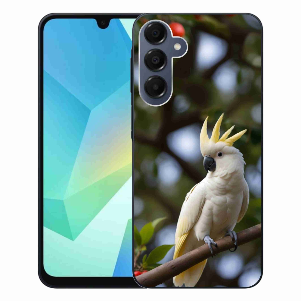 Gél borítás mmCase Samsung Galaxy A16 4G/5G készülékhez - papagáj kakadu 3