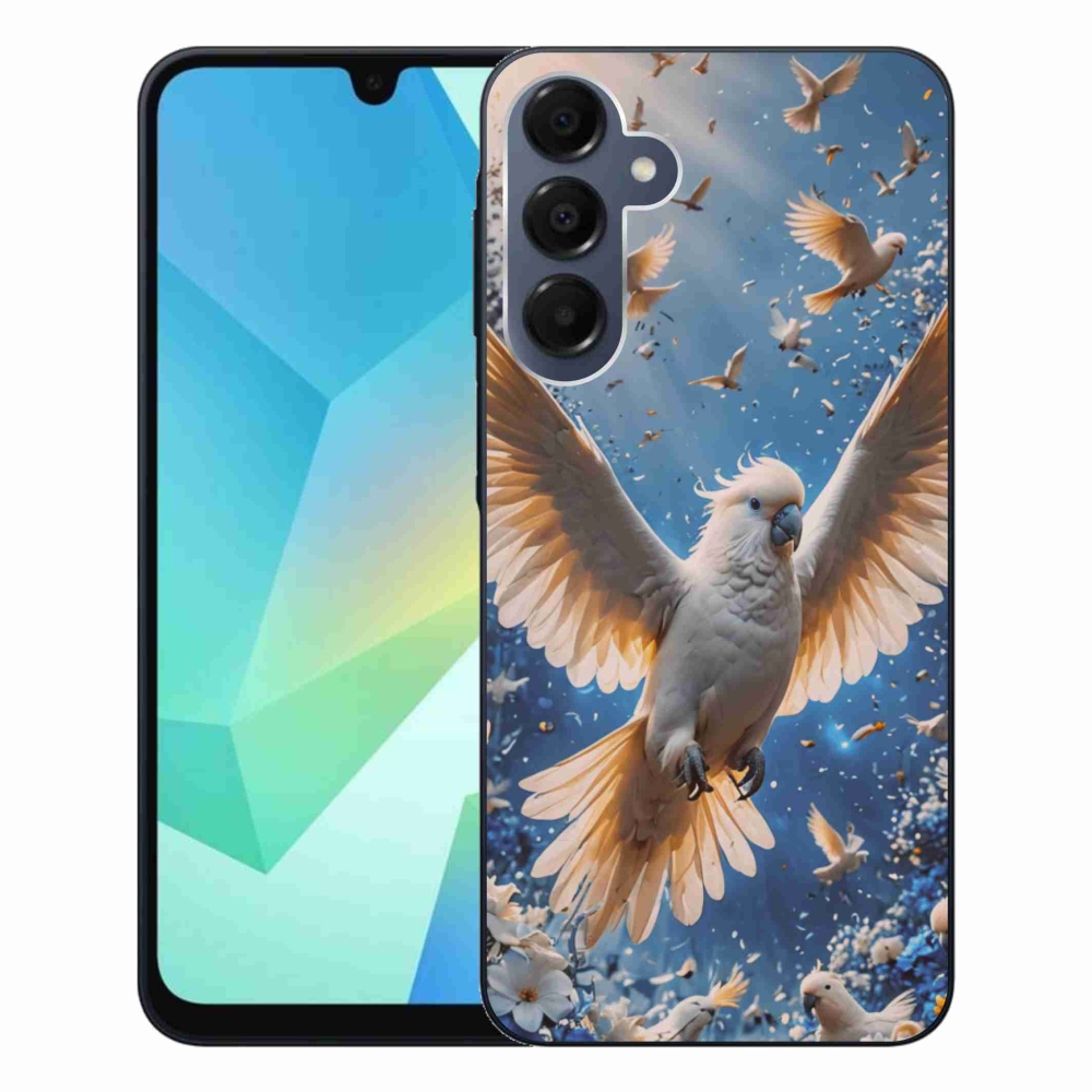 Zselés borítás mmCase Samsung Galaxy A16 4G/5G készülékhez - papagáj kakadu